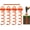 Orange, variant on 12.2 Inch Spiral Ground Anchors Heavy Duty Screw in Spiral Stakes 4 Pack Folding Ring Ground Stakes for Securing Dogs,Tents, Trampolines, Canopies, Swing Sets,Green