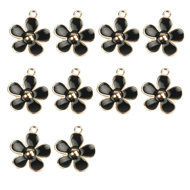 1 Juego de dijes de aleación, suministros de joyería de estilo coreano, conector de pendiente novedoso, líneas de arte, colgante de collar de Ropa, zapatos y accesorios Miscelánea Negro Guardurnaity AP009897-03B