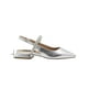 thumbnail image 3 of Flat Balerina Dama Plateado Tacon Ancho Salamandra® Correa plateado 24.5, 3 of 7