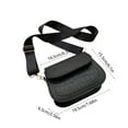 thumbnail image 3 of Women's Casual Shoulder Bag | PU Leather Handbag Purse | Messenger Crossbody Tote | Adjustable Strap | Fits Phone, Wallet, Keys | Versatile for Work, Travel, Shopping | 7.68x6.1x2.56in | 1 Piece, 3 of 6