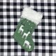thumbnail image 5 of Calcetín navideño Yeacher clásico de Reno con puño de piel sintética de felpa 2 uds grande, 5 of 8