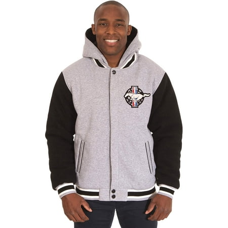 Veste Capuche R versible en Molleton 2 Tons Ford Mustang avec