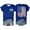 Blue, variant on Uooqdmx Womens 4th of July Outfit, Patriotic Shirts for Women, 4th of July Shirts, Womens 4th of July Tops Going Out Tops for Women, Graphic Tees for Women, Red S