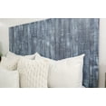 Barn Walls Blue Stonewash Headboard, Farmhouse Design, Solid Wood