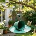 thumbnail image 4 of Danhjin Hanging Bird Feeder for Outdoors, Hummingbird Feeders Cup Shaped Metal Garden Yard Decoration, 4 of 7