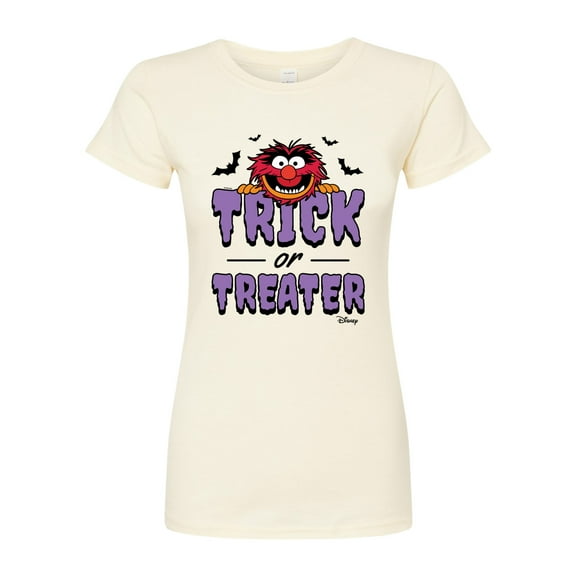 The Muppets - Animal Trick Or Treater - Juniors Fitted Tee