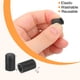 thumbnail image 4 of Uxcell 38Pack Tapas para Patas de Silla, 6mm (1/4 Pulgada) Puntas de Silla Sin Marcas, Protectores de Suelo Antideslizantes para Patas de Silla, Negro, 4 of 6