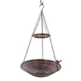 thumbnail image 2 of Rewenti Hanging Bird Feeder Garden Bath Tray Outdoor Waterer Rust-Proof Weather-Resistant Decor, 2 of 5