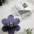 thumbnail image 4 of Vjnyvs Daisy Flower Floating Shelves Wooden Boho Daisy Plant Shelf Wall Mounted Display Stand Hanging Display Flower Decor For Living Room Bathroom Bedroom, 4 of 7