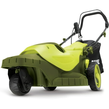 Sun Joe MJ404E-360 Electric Lawn Mower | 3-Wheels | 16 Inch | 12 Amp | 360 Degrees Turn (Best Zero Turn Radius Mower)