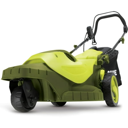 Sun Joe MJ404E-360 Electric Lawn Mower | 3-Wheels | 16 Inch | 12 Amp | 360 Degrees Turn (Best 0 Turn Lawn Mower)