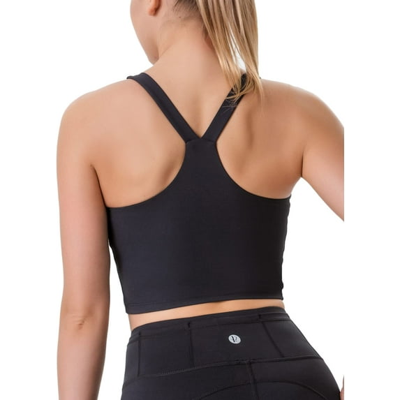 RUNNING GIRL Women Sports Bra Crop Tank Top Wirefree Padded Workout Shirts Yoga Bras