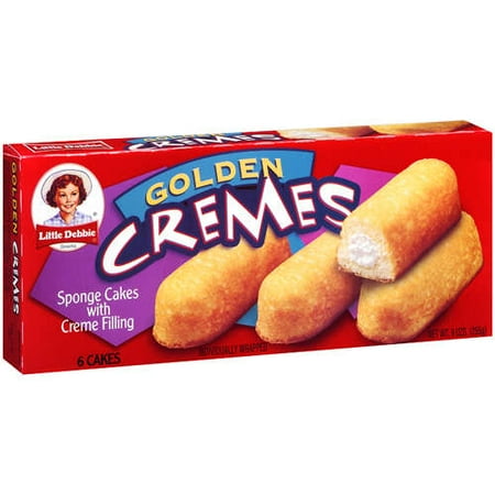 Little Debbie: Sponge Cakes W/CrMe Filling Golden Cremes, .9 oz