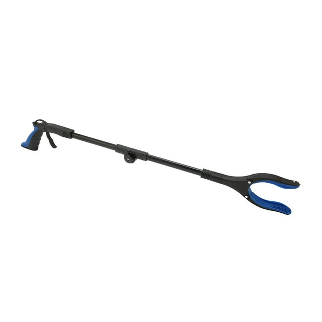 Pick Up Stick, Lightweight Compact Trash Picker Magnetic Tip Foldable For Wheelchair For Elderly