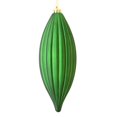 thumbnail image 1 of Vickerman M183224M 8 in. Emerald Matte Line Finial Ornament  4 per Bag, 1 of 3