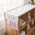 thumbnail image 6 of Table Runners 70 Inches Long Dress Scarves, Valentine's Day Farmhouse Coffee/Dining/Kitchen Table Decor, Holiday Table Runner, Red Love Branches Modern Minimalism 13x70 Inch, 6 of 9