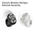 thumbnail image 4 of Remote Control Scrolling Ring, Wireless Convenient Hands Free BT 5.3 Remote Control App Page Turner  for Taking Photos for Phones White,,Black, 4 of 7