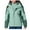 Green, variant on Aboser Women's 3-in-1 Winter Ski Jacket with Detachable Hood Waterproof Raincoat Thermal Fleece Lined Rain Jacket Snowboard Mountain Coats