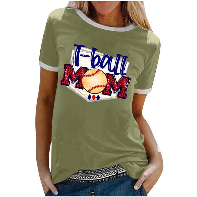 Elegante blusa de manga corta con cuello redondo y manga abullonada de punto para mujer OAVQHLG3B Store lin121212