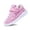 Pink, variant on Girls Sneakers Solid Color Mesh Upper Lightweight Breathable Running Shoes Fashionable Kids Athletic Footwear ,11-11.5 Years