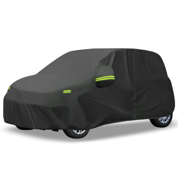Funda impermeable para coche Unique Bargains para Fiat Panda 2003-2022 color negro