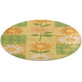 thumbnail image 4 of Floral Colorful Flower Round Rugs -Washable Non-Slip Small Round Area Rug Throw Soft Circle Rugs for Bedroom, Modern Print Indoor Carpet for Entryway Sofa Living Room, 4 of 6