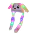 thumbnail image 1 of Kids Party Cartoon Hats Fashion Plush Moving Rabbit Ears Hats Sweet Cap, 1 of 6