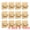 Gold, variant on Unique Bargains 12Pcs Utility Hooks Metal Square Durable Hooks White 1.8x1.8inch