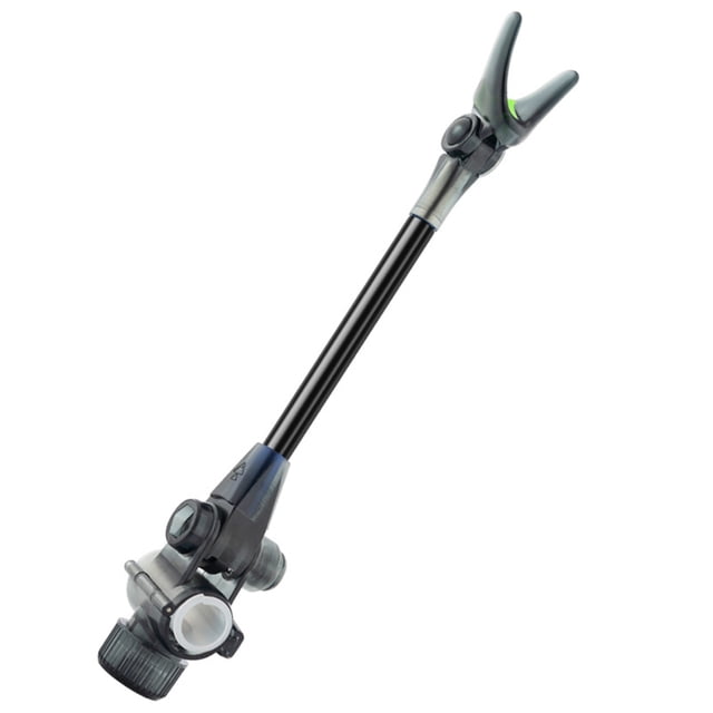 Btafrte Soporte Caña Pescar Telescópico Soporte Poste Ajustable (negro)