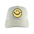 thumbnail image 1 of Gravity Threads Casquette de Camionneur Ajustable Sourire - Blanc, 1 of 2