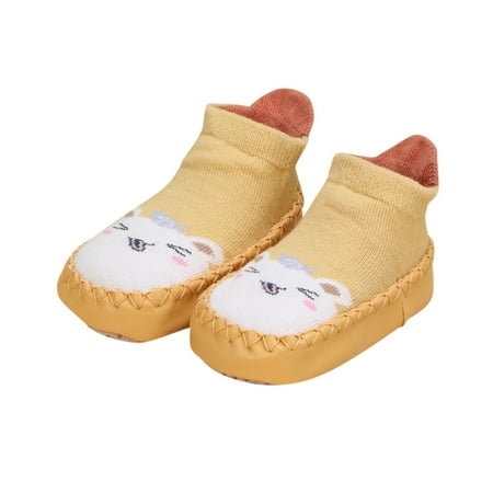

Autumn And Winter Cute Children Toddler Shoes Flat Bottom Non Slip Floor Sports Shoes Socks Shoes Lightweight Comfortable Cartoon Rabbit Pattern