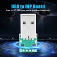thumbnail image 3 of Fugacal Usb To Dip Adapter Board, Usb Cables, Type A For Diy Usb Power Supply Usb To Dip For Breadboard Design Adapter Board, 3 of 8