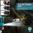 thumbnail image 3 of Taladro Eléctrico Inalámbrico Ten 21v Taladro Atornillador 3en1, 3 of 4