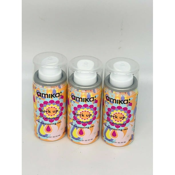(3X) Amika Perk Up Dry Shampoo .75 oz/33 ml (Spray Travel) 3 PACK