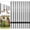 Black-5ft, variant on 8-Pack 5ft Metal U Channel Fence Posts - Sturdy Step-in Poles, No Dig for Garden Yard