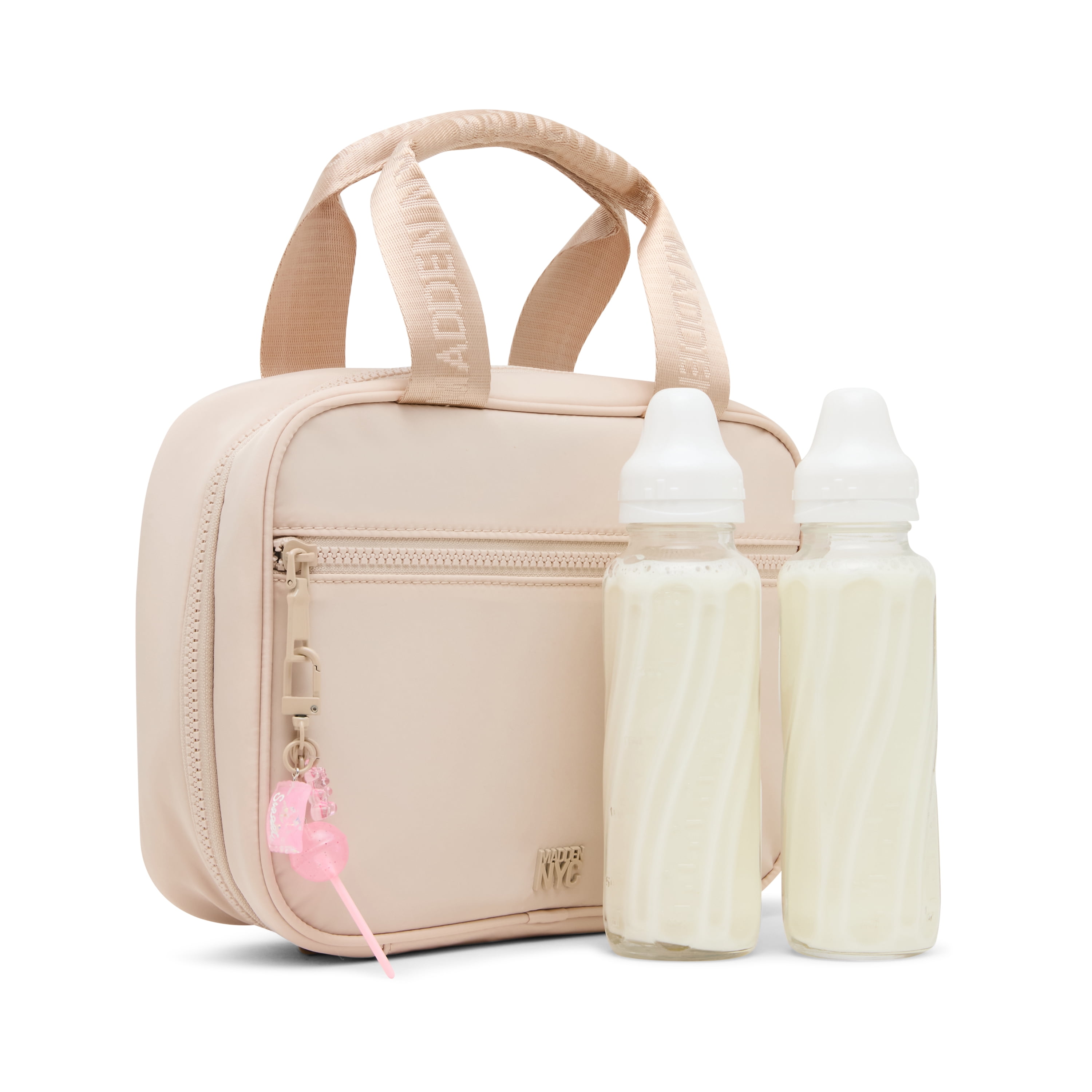 Madden NYC Zip Around Lunchbox, Khaki
