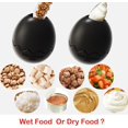 thumbnail image 2 of GHSDFBB Fillable Dog Chew Toy Interactive Dog Slow Feeder for Chew Fetch Chase and Catch Large Size Food Grade TPR Dog Toy for Large Medium Dogs (Black), 2 of 6