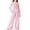 Pink, variant on Girls Halter Tank Tops and Pants Outfit Sets- Cute Print Casual Kids Summer Clothes Pink Size 8