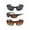 Jet/High Definition, variant on 3 Pair of "The Elites" Our Unisex Sport/Casual Bifocal Reading Sunglasses Featuring HD Lenses - Jet/High Definition - 1.50
