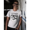 thumbnail image 2 of October 31. Halloween T-Shirt Men -Image by Shutterstock, Male 4X-Large, 2 of 4