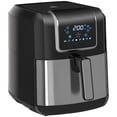 thumbnail image 1 of HOMCOM Air Fryer 1700W 6.9Qt with Digital Display Timer for Low Fat Cooking, 1 of 10
