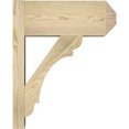 thumbnail image 3 of Ekena Millwork 8"W x 18"D x 22"H Olympic Rough Sawn Craftsman Outlooker, Douglas Fir, 3 of 4