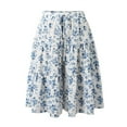thumbnail image 5 of Angala Floral Print A Line Skirt For Women Casual Loose Fit Summer Skirt With Flowy Design Suitable For Daily Wear And Parties Beautiful Casual Women's Skirt, 5 of 8