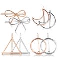 thumbnail image 1 of pinzas para el pelo para mujeres, pasadores para el pelo, horquillas para el pelo, luna, triángulo, círculo, mariposa, pinzas para el pelo para niñas, peinado grueso, 1 of 7
