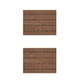 thumbnail image 4 of Bewildely Alfombrilla de chenilla duradera para pies, cómoda y limpia para suelos, antideslizante, para baño, amplia aplicación, camel 43*61 camello 43*61 2piezas, 4 of 6