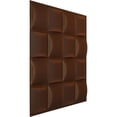 thumbnail image 2 of Ekena Millwork 19 5/8"W x 19 5/8"H Baile EnduraWall Decorative 3D Wall Panel, Universal Aged Metallic Rust (12-Pack for 32.04 Sq. Ft.), 2 of 5