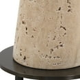 thumbnail image 5 of Uttermost Arthur Crystal Drink Table in Tan, 5 of 5