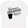 thumbnail image 4 of Inktastic Someone in Arkansas Loves Me Boys or Girls Long Sleeve Toddler T-Shirt, 4 of 5