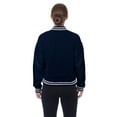 thumbnail image 5 of Women's New Era  Navy Chicago Bears Throwback Fleece Full-Snap Jacket, 5 of 5