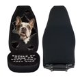 thumbnail image 4 of HUISEFOR Funny Dog Car Seat Cover Comfortable Fashion Car Seat Covers Protector Elastic Polyester Cars Interior Accessories Breathable Universal Fit for Most Cars SUV, 4 of 7